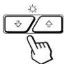 SONY GDM500PS - Press the / and / buttons to select "SIZE," and press the MENU button again. - 1