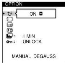 SONY GDM500PS - When "MANUAL" is selected - 5