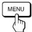 SONY GDM500PS - Pulse el boton MENU. - 1