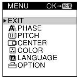 SONY CPDM151 - Adjusting the Picture Position - 2