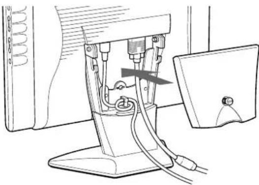 SONY CPDM151 - Press the rear cover against the part for attaching the cover. - 1