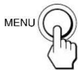 SONY CPDM151 - Appuyez sur la touche MENU. - 1
