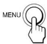 SONY CPDM151 - Drucken Sie die Taste MENU. - 1