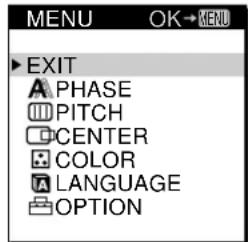 SONY CPDM151 - Eliminating Flickering or Blurring   Manually - 2