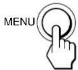 SONY CPDM151 - Drucken Sie die Taste MENU. - 1