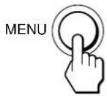 SONY CPDM151 - Drucken Sie die Taste MENU. - 1