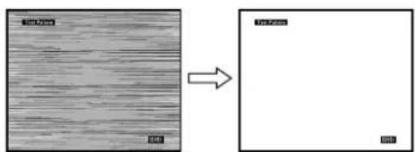 SONY CPDM151 - Eliminating Flickering or Blurring   Manually - 10