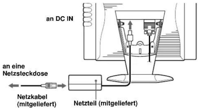 SONY CPDM151 - Schritt 2: Schließen Sie das Netzkabel an - 1