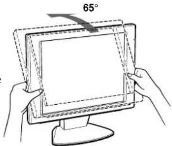 SONY CPDM151 - To adjust the angle - 1