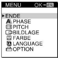 SONY CPDM151 - Drucken Sie die Taste MENU. - 2
