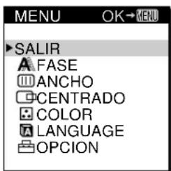 SONY CPDM151 - Eliminación del parpadeo o de la borrosidad de forma manual - 2