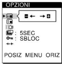 SONY CPDM151 - Premere i tasti / per selezionare OPZIONI e premere di nuovo il tasto MENU. - 2