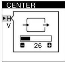 SONY CPDL181A - Adjusting the Picture Position - 4