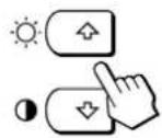 SONY CPDL181A - Press the / buttons to select (BACKLIGHT). - 1