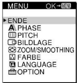 SONY CPDL181A - Drucken Sie die Taste MENU. - 2