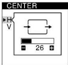SONY CPDL181A - Adjusting the Picture Position - 6