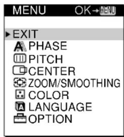 SONY CPDL181A - Pulse el botón MENU. - 2