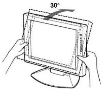 SONY CPDL181A - Regolazione dell'inclinazione - 1
