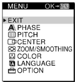 SONY CPDL181A - Press the / buttons to select the desired language, and press the MENU button. - 2