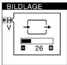 SONY CPDL181A - Einstellen der Bildposition - 4