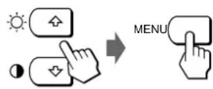 SONY CPDL181A - Press the / buttons to select OPTION, and press the MENU button again. - 1