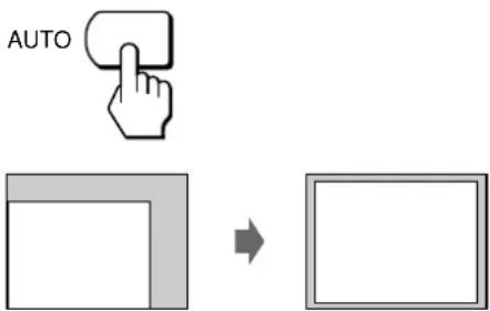 SONY CPDL181A - Automatically Adjusting the Picture - 1