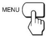 SONY CPDL181A - Appuyez sur la touche MENU. - 1