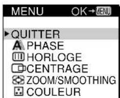 SONY CPDL181A - Appuyez sur la touche MENU. - 2