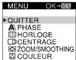 SONY CPDL181A - Appuyez sur la touche MENU. - 2