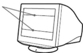 SONY CPDG520P - Si aparecen lineas finas en pantalla (hilos de amortiguation) - 1