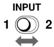 SONY CPDG520P - Move the INPUT switch. - 1