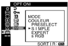 SONY CPDG420S - ■Sélectionnez le mode COULEUR - 1