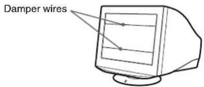 SONY CPDG420S - If thin lines appear on your screen (damper wires) - 1