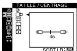 SONY CPDG420S - TAILLE/CENTRAGE (page 11) - 1