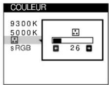 SONY CPDG400 - Réglage de la couleur de l'image (COUL.) - 1