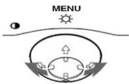 SONY CPDG400 - Adjust the menu. - 1
