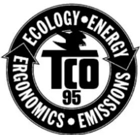 SONY CPDE540 - TCO'95 Eco-document (for the Black color model) - 1