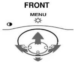 SONY CPDE400 - Select the menu you want to adjust. - 1