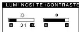SONY CPDE400 - Réglage de la luminosité et du contraste - 1