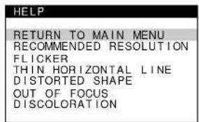 SONY CPDE200 - Navigating the menu - 5