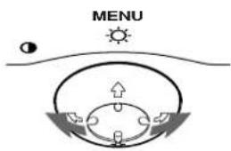 SONY CPDE100 - Adjust the menu. - 1