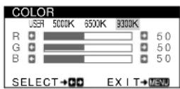 SONY CPDE100 - Navigación por el menu - 8