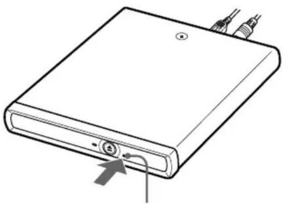 SONY VGPUDRW1 - If the disk does not eject - 1