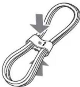 SONY PCGADDRW1 - Utilisation de l'attache-câble - 2