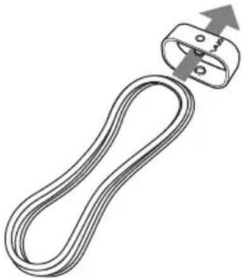 SONY PCGADDRW1 - Utilisation de l'attache-câble - 1