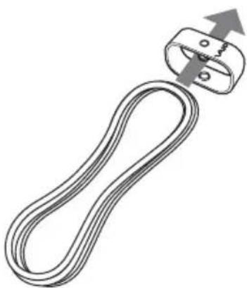 SONY PCGADDRW1 - Using the cable clip - 1