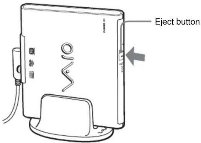 SONY PCGADDRW1 - Inserting a disc - 2
