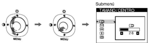 SONY HMDA240R - Navigación por el menu - 2
