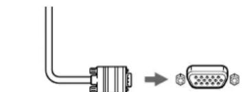 SONY HMDA240R - Conexión del monitor a la computadora - 1