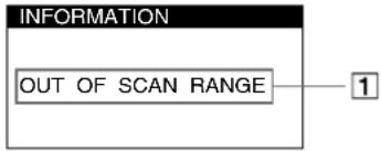 SONY HMDA240R - On-screen messages - 1